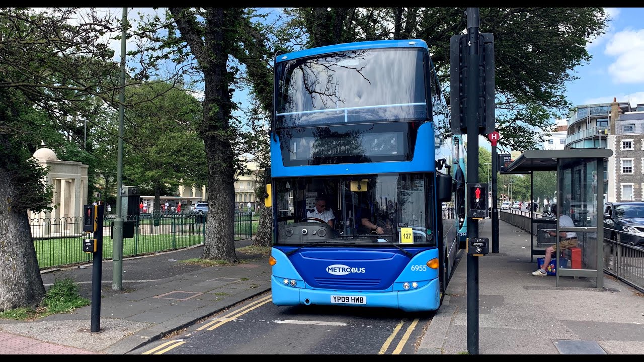 FULL ROUTE VISUAL Metrobus 273 Crawley Bus Station To Brighton FULL ROUTE VISUAL Metrobus 273 Crawley Bus Station To Brighton