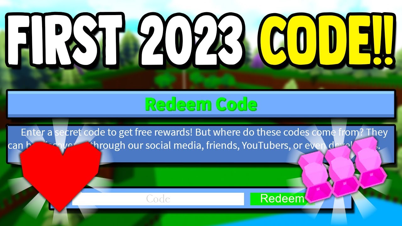 the FIRST CODE of 2023!! Build a Boat for Treasure ROBLOX YouTube