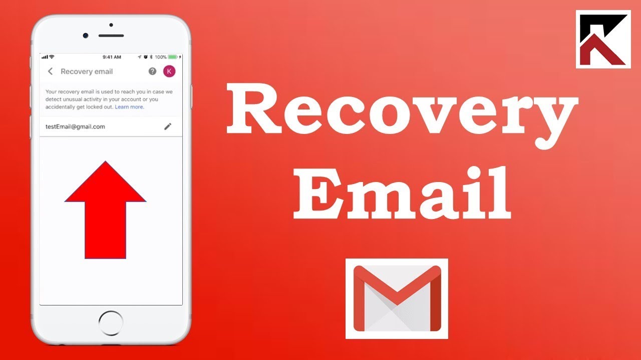How To Change Your Recovery Email Gmail IPhone YouTube