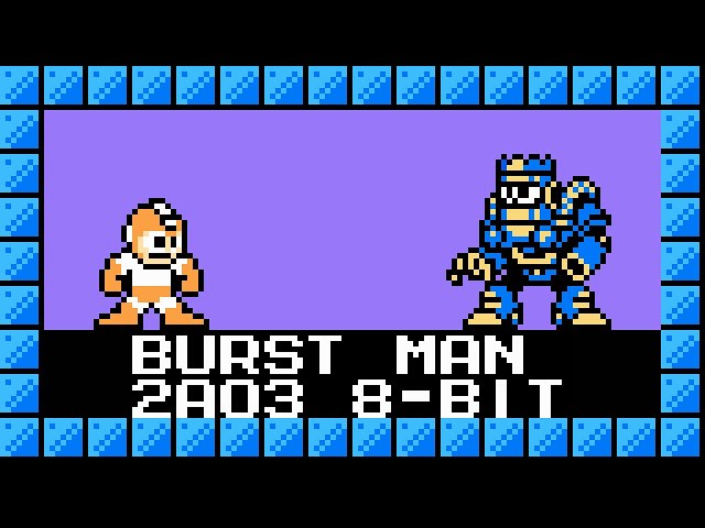 Mega Man 7] Burst Man (2A03 8-Bit) - YouTube