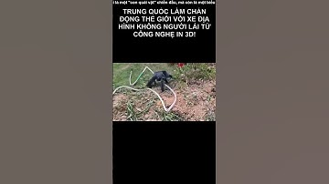 Trung Quốc làm chấn động thế giới với xe địa hình không người lái từ công nghệ in 3D!