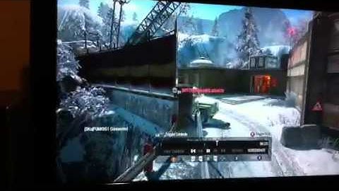 Balistic knife across the map array - headshot