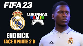 FIFA 23 | Endrick face update 2.0 | Real Madrid | stats | pro clubs | tutorial