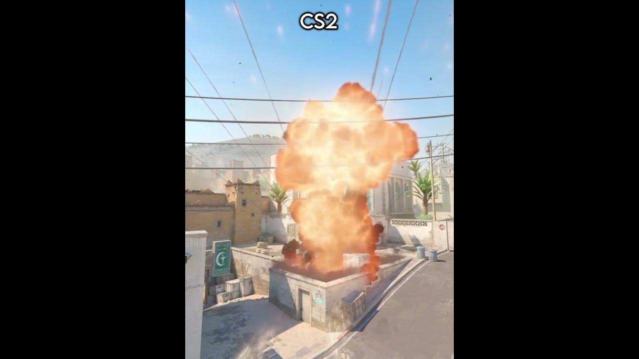 Insane Bomb Explosion Physics in CS2 💣 #csgo .#cs2 #bombexplosion # ...