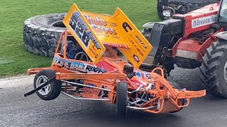 Brisca F2 WCQR & Jim Clarke cup at Cowdenbeath racewall 07/04/24