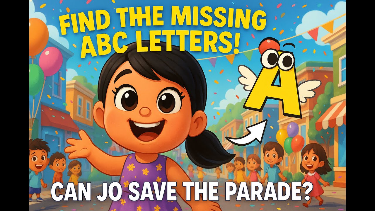 Jo and the Missing Alphabet Parade 🚩 | Learn ABC Letters with Fun Story for Kids | Joshulala