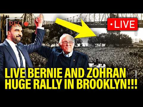 Thumbnail for LIVE: Bernie and Mamdani Hold MAJOR RALLY in NYC!!
