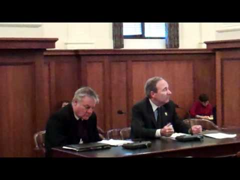 NJSBA President Raymond Wiss Testifies on Tenure Reform