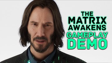 THE MATRIX AWAKENS GAMEPLAY DEMO - UNREAL ENGINE 5 PS5 TECH DEMONSTRATION