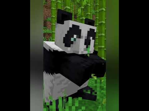 🇺🇦Панда смакує бамбук #minecraft #виживання #ukraine #ua #panda #панда ...