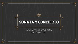 La sonata para teclado y el concierto en el Barroco