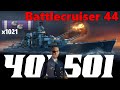 Schlachtschiff Schlieffen 401,5k Schaden - BEST Secondary in the Game