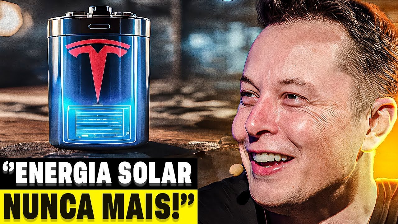 🚨 ELON MUSK DIZ ADEUS À ENERGIA SOLAR E PODE MUDAR A REALIDADE DOS CARROS ELÉTRICOS