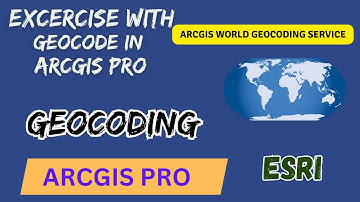 Geocode in ArcGIS Pro | Practice on Emergency Services #Geocode #arcgispro #arcgis