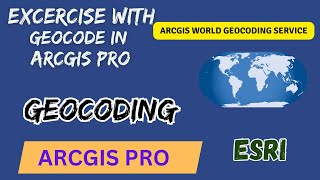 Geocode in ArcGIS Pro | Practice on Emergency Services #Geocode #arcgispro #arcgis Net Worth