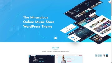 Miraculous - Online Music Store WordPress Theme      Max Freddy