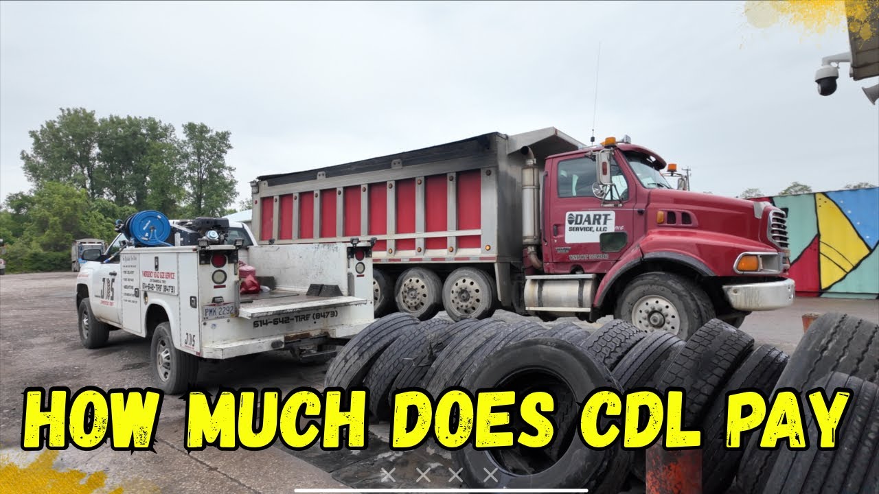 HOW MUCH CAN YOU MAKE WITH A CDL BEING A TRUCK DRIVER? - YouTube