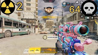 ☢️2 NUKE (SNIPER) 64Kills | Call Of Duty Mobile