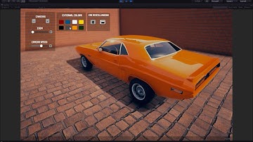 Unity 3D | Project Car Show Room Last Updates  | #2