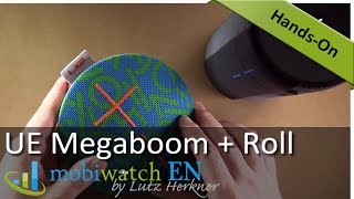 Ultimate Ears Megaboom + Roll: Video Review of the new Bluetooth Speakers