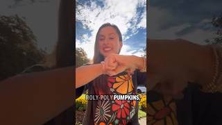 Roly Poly PUMPKINS! ๐งกToddler Preschool opposite song! #rolypoly #opposites #circletime