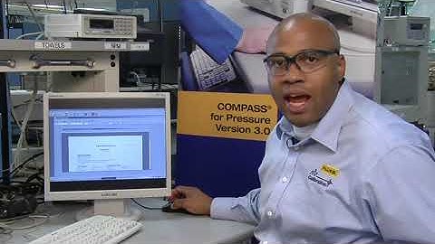 COMPASS Pression V4 - Fluke Calibration - Exécution d