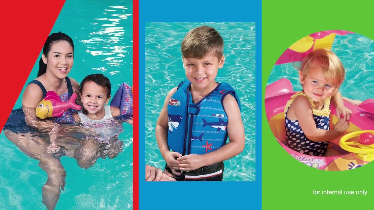 Kids Swim Safe Inflatable Life Jacket – Children’S Swimming Vest