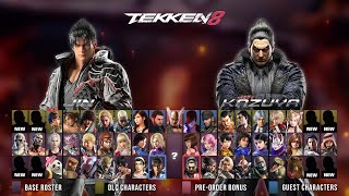 Tekken 8 All Leaked Versions For Character Roster