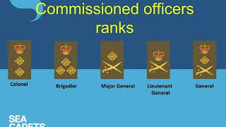 British Army Ranks And Royal Air Force Ranks