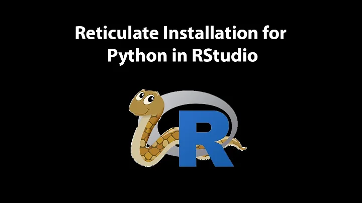 Reticulate Installation for Python in RStudio