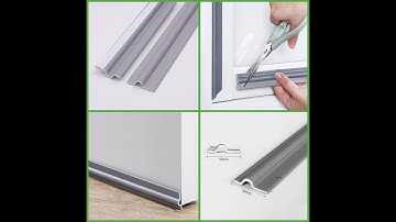 Ron chặn khe cửa chống gió lùa.