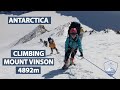 Climbing the highest mountain in antarctica  vinson massif   seven summits challenge