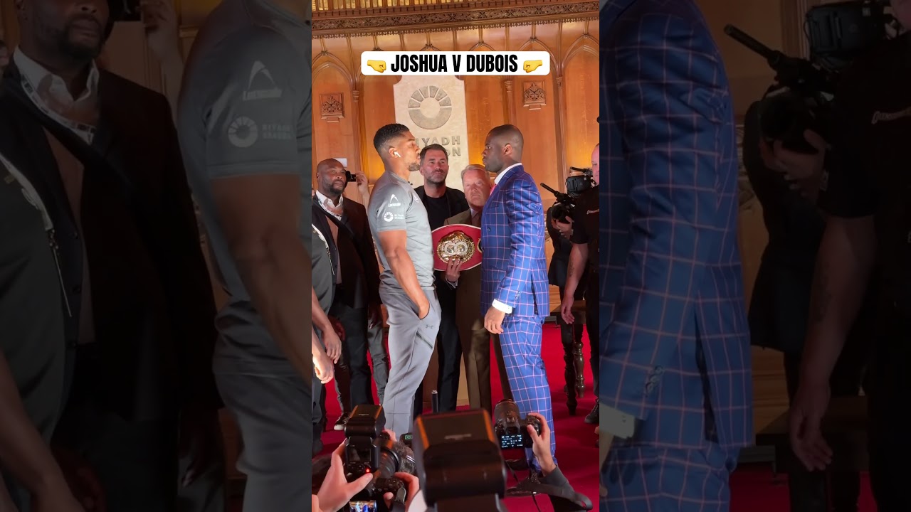 Joshua & Dubois’ frosty face-off 🥶
