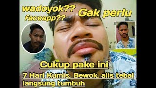 Cara menumbuhkan kumis secara alami (Pake Kemiri)|Arif pudin