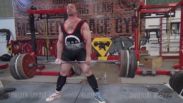 MONSTER GARAGE GYM:Coaching Log Vid. Full log at EliteFTS.com