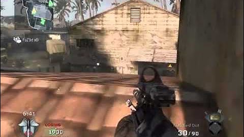 Random Tomahawk on a attack dog! lol }CoD Black Ops{ :must see: