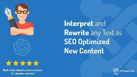 Joomla AI Content ReWriter