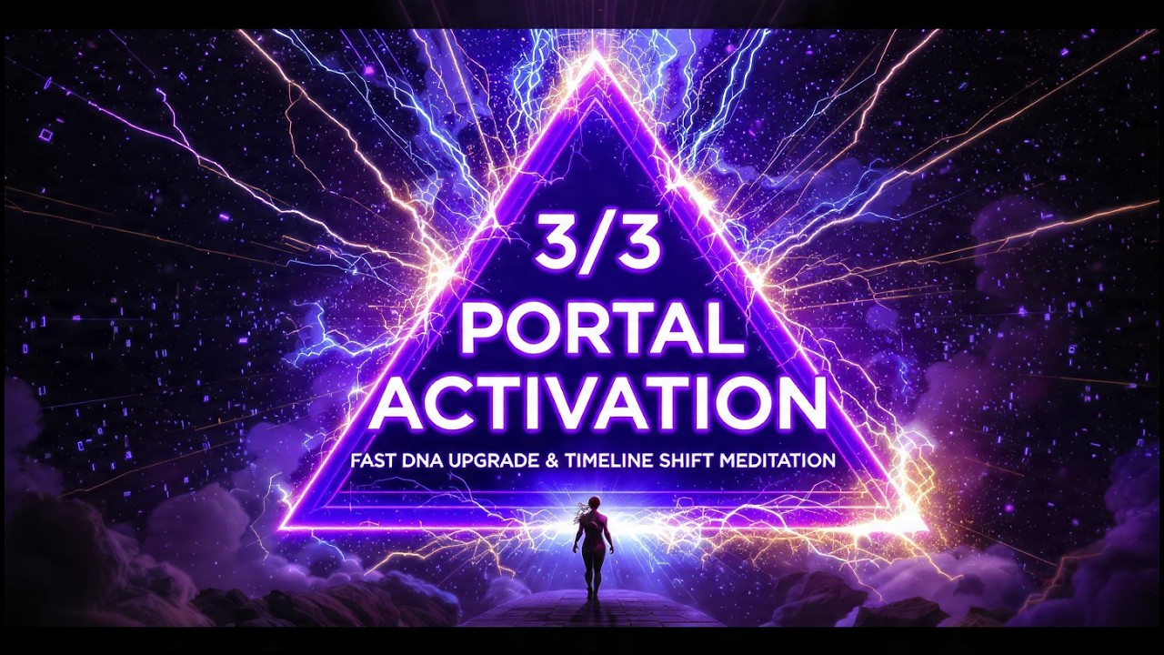3/3 Portal ACTIVATION 2026 | FAST DNA Upgrade & Timeline Shift | Guided Meditation (11 Mins)
