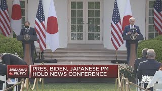 日米首脳が共同記者会見