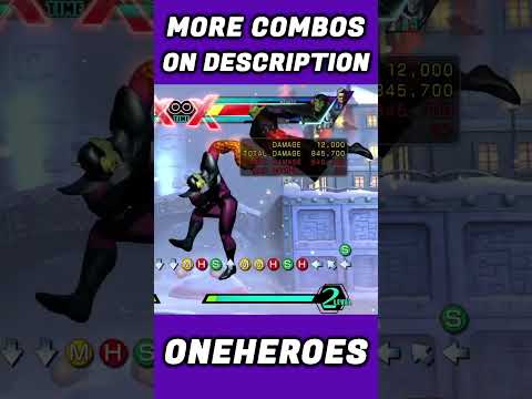 🔥SUPER-SKRULL BRINGING THE INFEEEEERNO!🔥(UMVC3) #shorts #umvc3 #ultimatemarvelvscapcom3 #superskrull