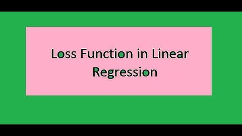 Linear Regression Part 4