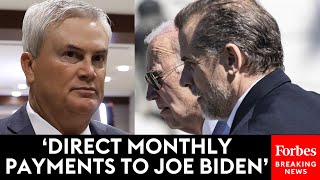 BREAKING NEWS: James Comer Claims New Evidence Proves Biden Received Payments From Hunter's Business