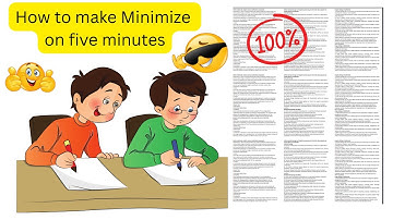 How to make Cheat-Sheet|Minimize| computer Laptop Mobile phone xerox Printer