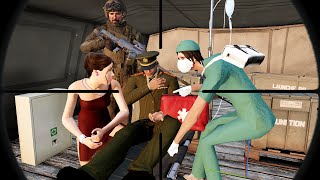 Russian General Nikita Chibrin 64th Motor Rifle Brigade committing war crimes killed by Ghost Arma-3 screenshot 3