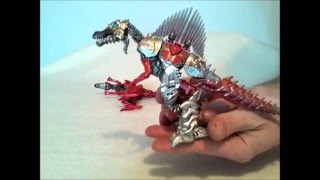 Transformers AoE Deluxe Scorn + ENTIRE team in Dino and Robot Modes - GotBot True Review NUMBER 71