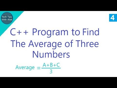 โค้ด ภาษา ซี ค่า เฉลี่ย  2022 Update  C++ Program to Find The Average of Three Numbers