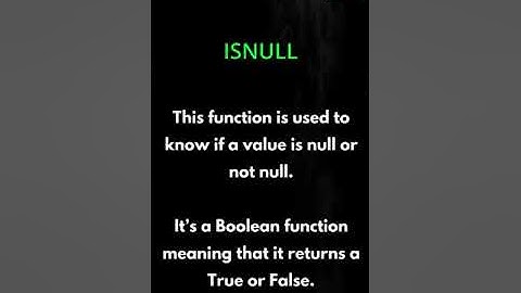 Tableau Null Functions #Shorts