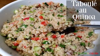 Taboulé de Quinoa très facile/Quinoa Tabbouleh Salad Gluten Free #WithMe