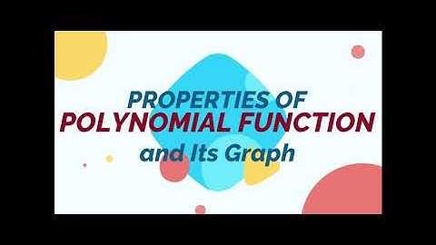 HOW TO GRAPH POLYNOMIAL FUNCTION