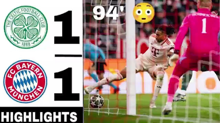 Bayern Munich vs Celtic 1-1  |All Goals and Highlights | Champions League Thriller #Davies
